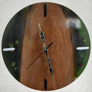 Minimalist Epoxy Resin Wall Clock